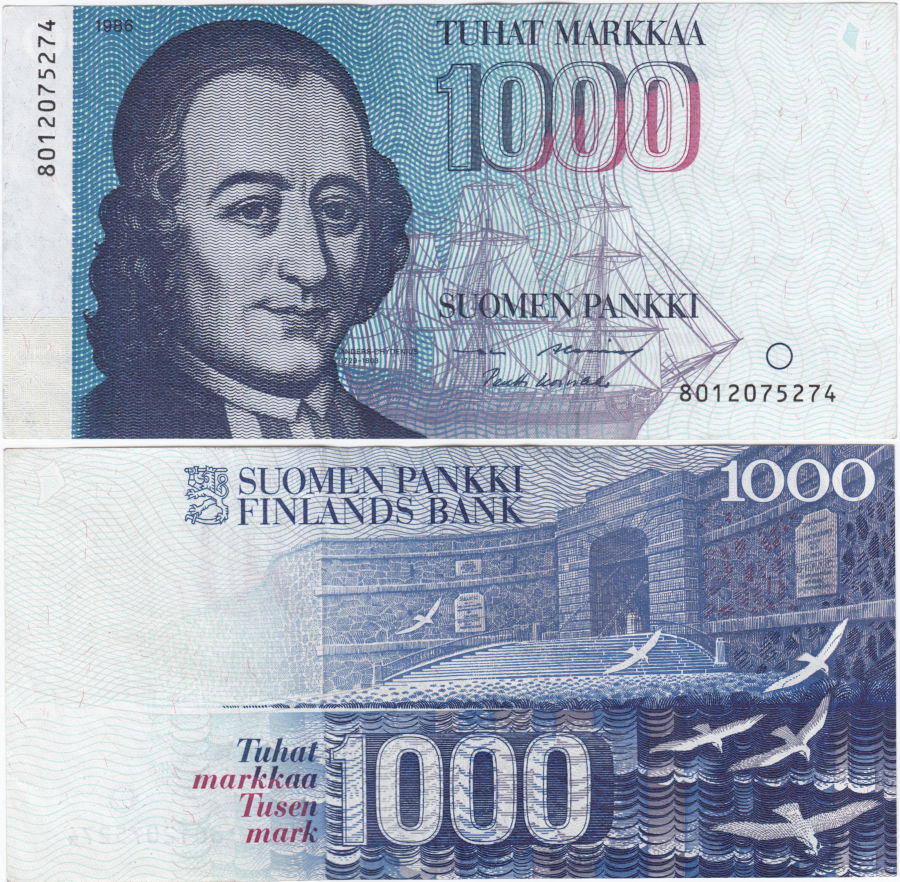 1000 Markkaa 1986 8012075274